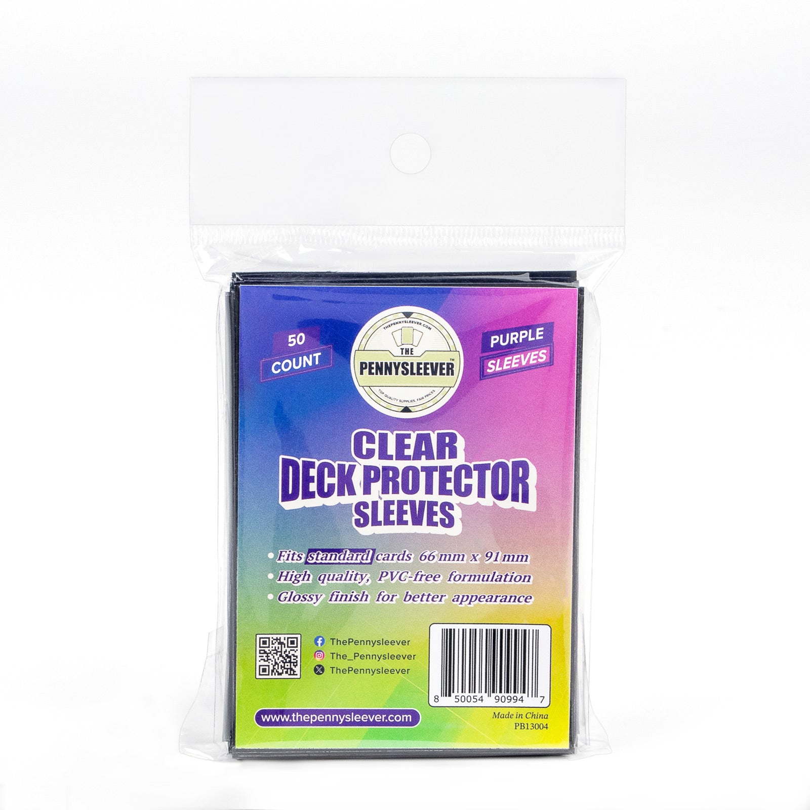 TCG/Pokémon CLEAR Deck Protector Sleeves (50 count)