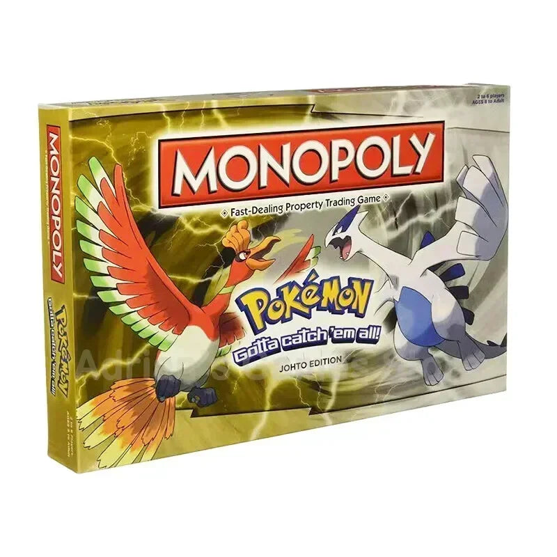 Pokemon Pikachu Monopoly 2-6 Players