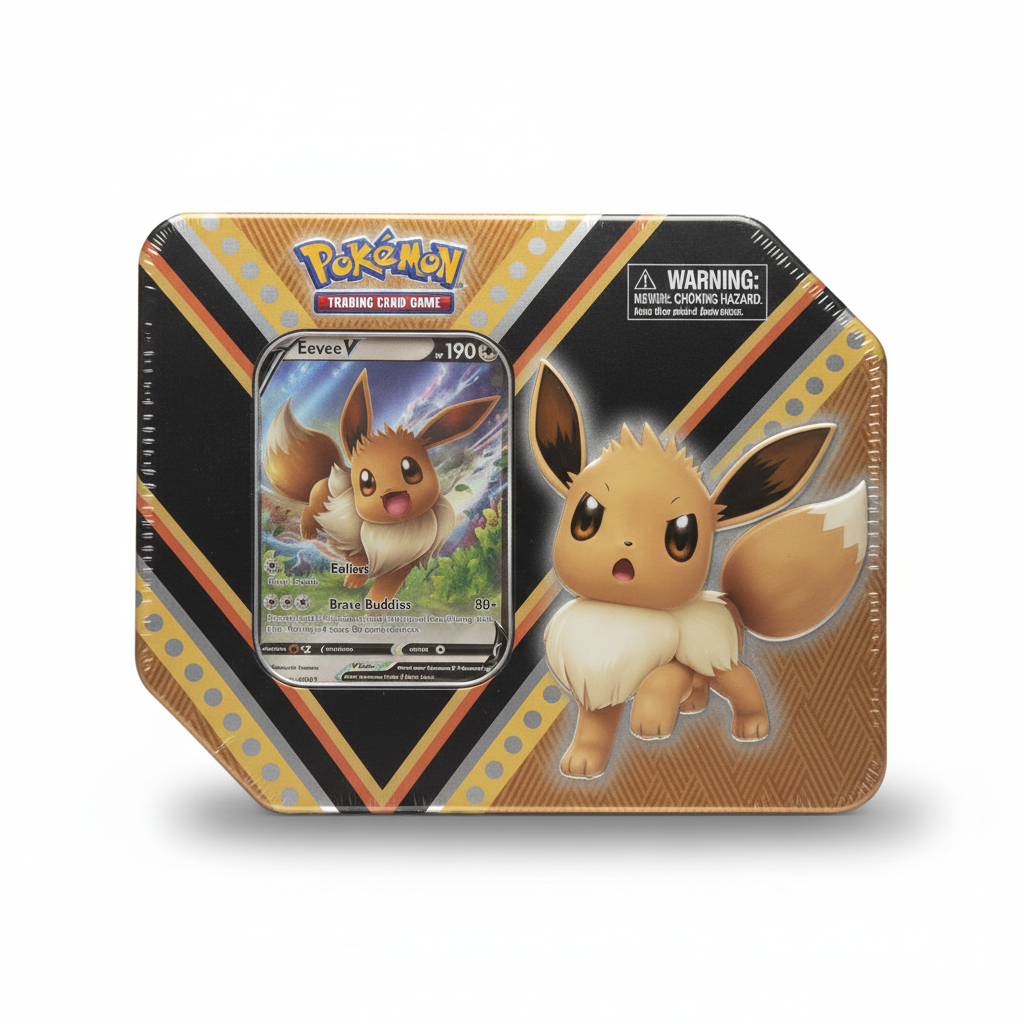 Eevee Tin - Clean Studio Shot